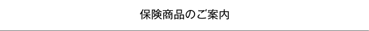 保険商品のご案内